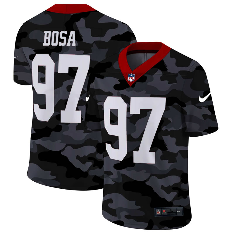Nike San Francisco 49ers 97 Bosa 2020 Camo Salute to Service Limited Jersey zhua,We sell and wholesale Nike San Francisco 49ers 97 Bosa 2020 Camo Salute to Service Limited Jersey zhua on line form chian!